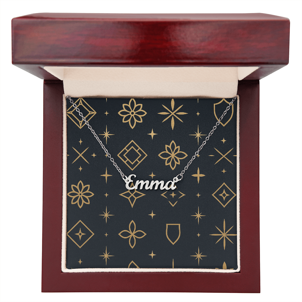 Luxury Custom Name Pendant