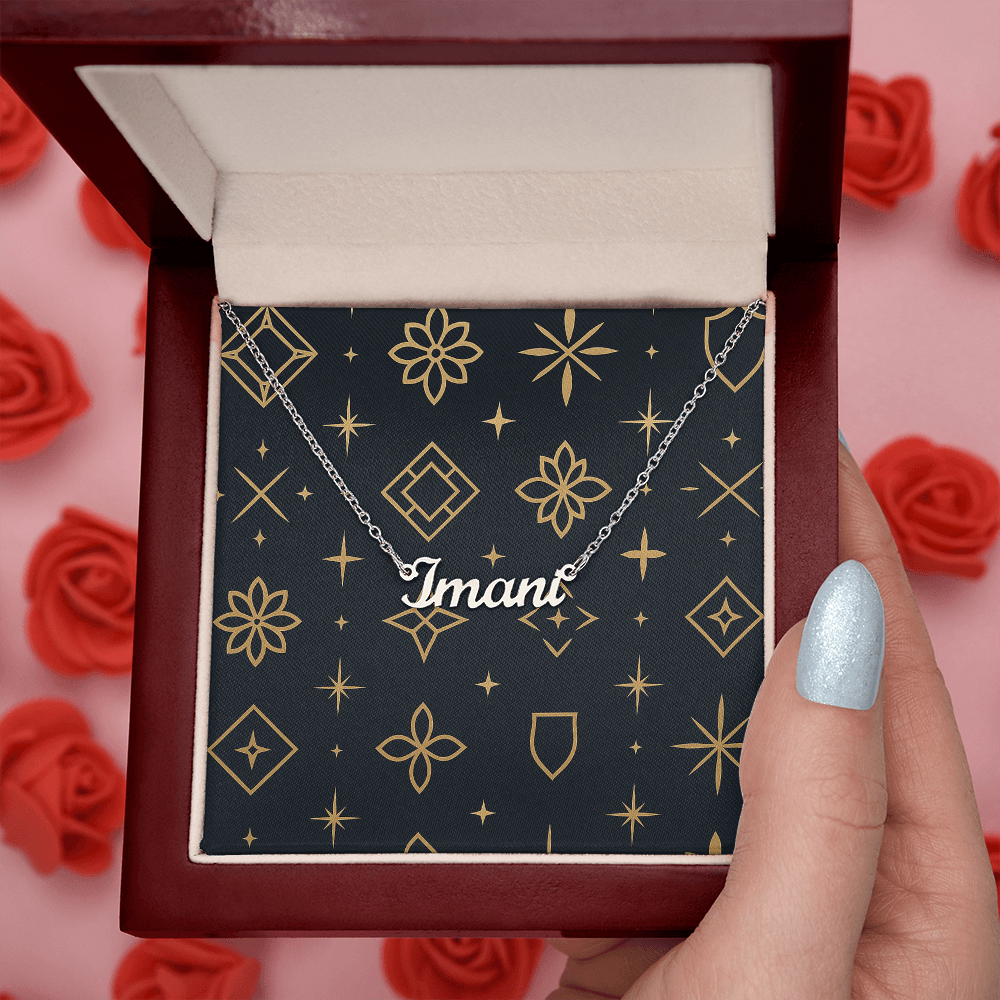 Luxury Custom Name Pendant