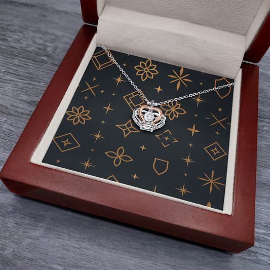 Crown of Hearts Necklace